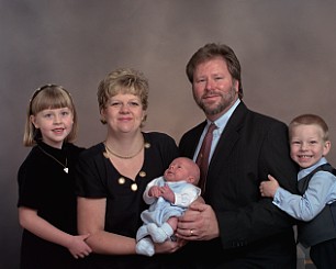 Troy and Kim family, 2002