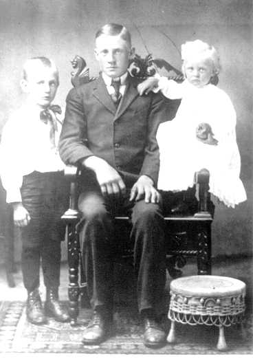 Landman brothers: Albert, George and Phillip, circa 1900