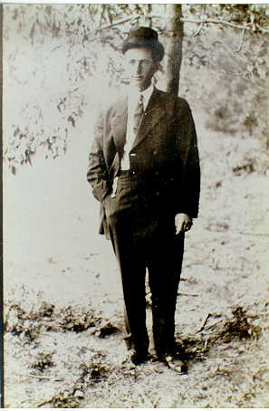Marshall Christianson as a young man, circa 1910