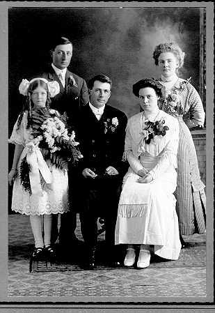 Marshall and Kate Christianson wedding 1912